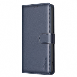 Lærdeksel Folio Deksel Realme 14 Pro 5g Mobildeksel Klassisk