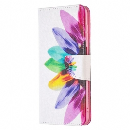 Folio Deksel Til Samsung Galaxy M52 5G Blomst