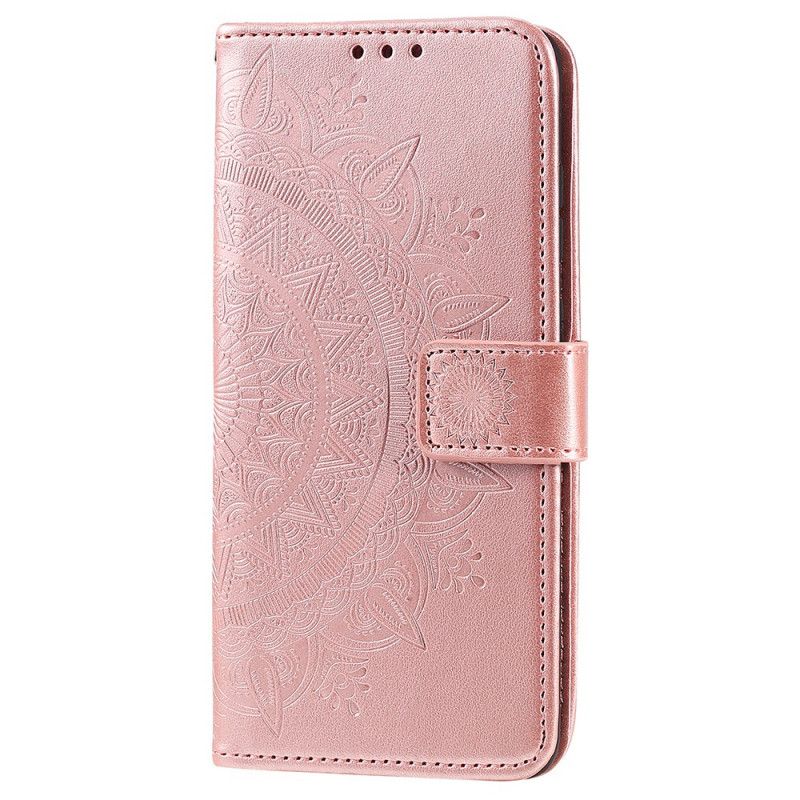 Folio Deksel Til Samsung Galaxy M52 5G Sol Mandala