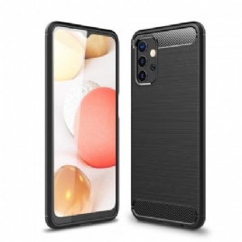 Deksel Til Samsung Galaxy A32 5G Børstet Karbonfiber