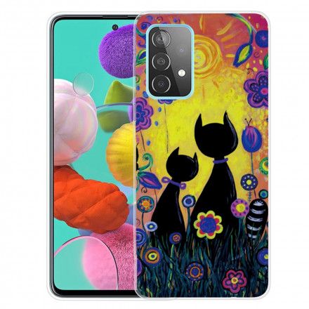 Deksel Til Samsung Galaxy A32 5G Tegneseriekat