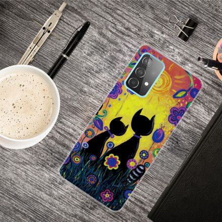 Deksel Til Samsung Galaxy A32 5G Tegneseriekat