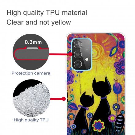Deksel Til Samsung Galaxy A32 5G Tegneseriekat