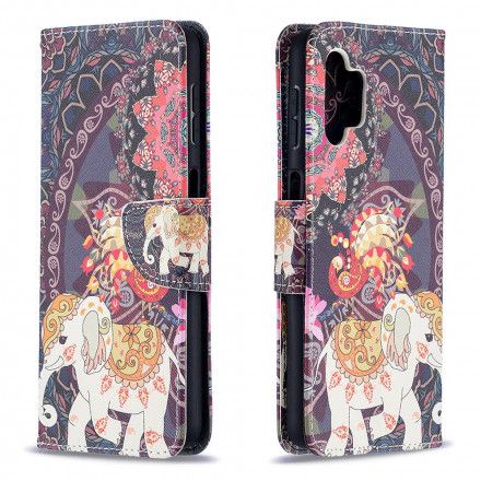 Folio Deksel Til Samsung Galaxy A32 5G Indisk Elefant