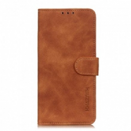 Lærdeksel Til Samsung Galaxy A32 5G Vintage Skinneffekt Khazneh