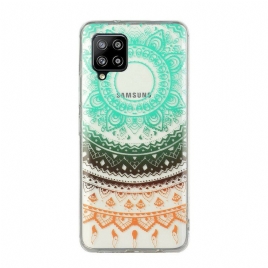 Deksel Til Samsung Galaxy M12 / A12 Sømløse Blomstermandala