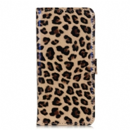 Lærdeksel Til Samsung Galaxy M12 / A12 Vanlig Leopard