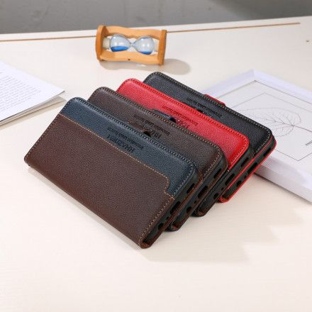 Folio Deksel Til Sony Xperia 5 III Liche Style Rfid Khazneh