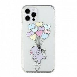 Deksel Til iPhone 12 / 12 Pro Elefantballonger