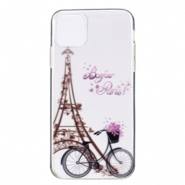 Deksel Til iPhone 12 / 12 Pro Transparent Bonjour Paris