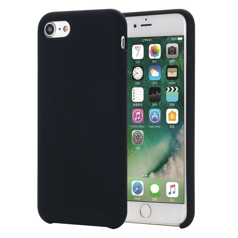 Deksel Til iPhone SE 3 / SE 2 / 8 / 7 Flytende Silikon