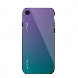 Deksel Til iPhone SE 3 / SE 2 / 8 / 7 Nxe Herdet Glassfarger