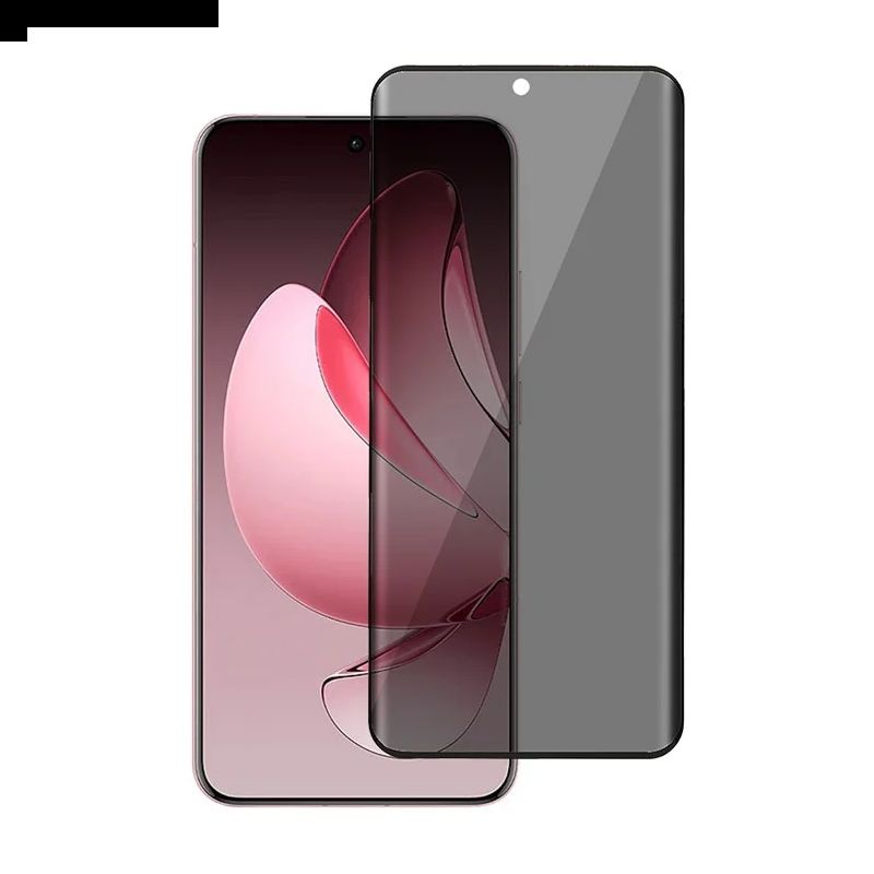 Anti-spion Skjermbeskytter I Herdet Glass For Oppo Reno 13 Pro 5g