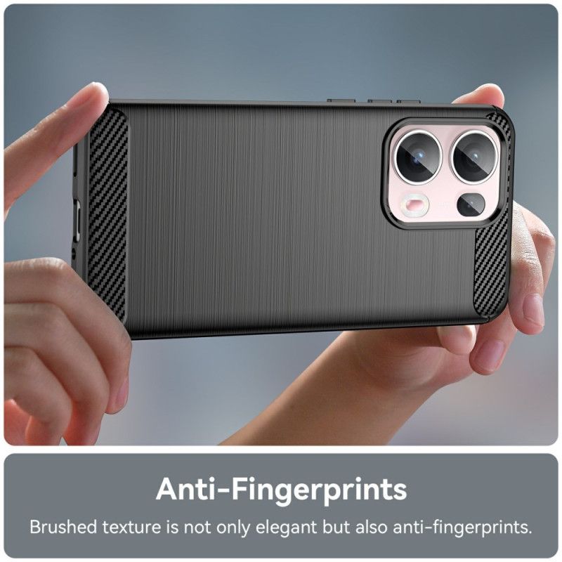 Deksel Oppo Reno 13 Pro 5g Mobildeksel Børstet Karbonfiber