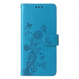 Folio Deksel Oppo Reno 13 Pro 5g Blomster