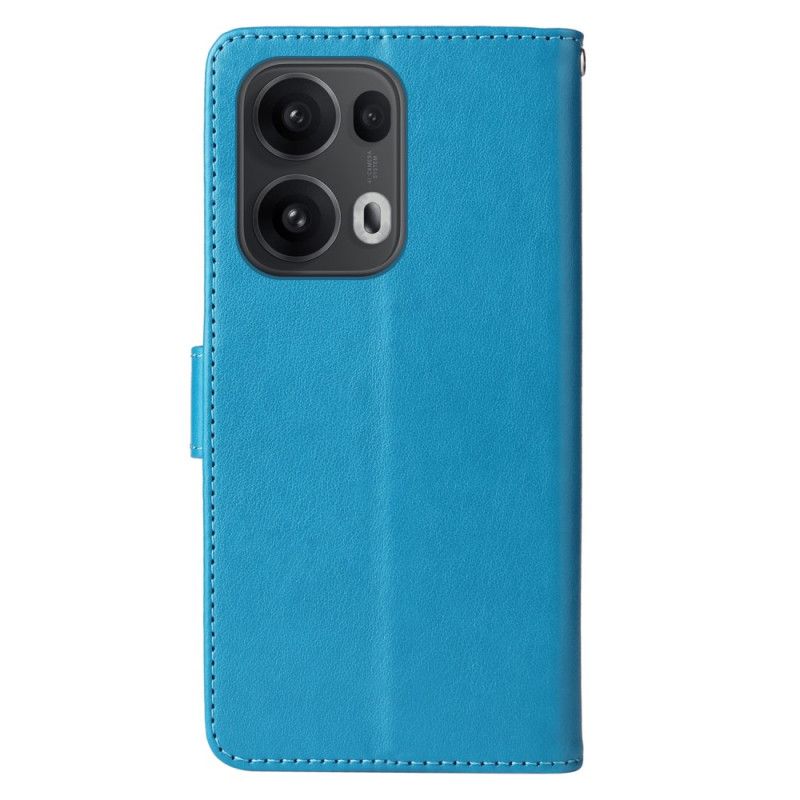 Folio Deksel Oppo Reno 13 Pro 5g Blomster