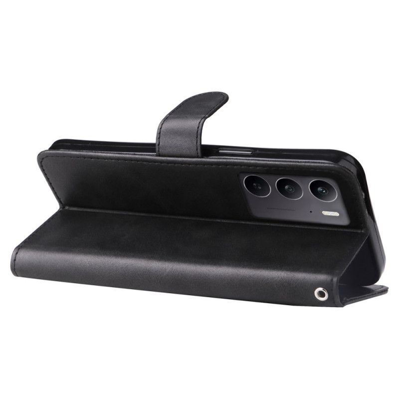 Lærdeksel Folio Deksel Oppo Reno 13 Pro 5g Glidelåsveske