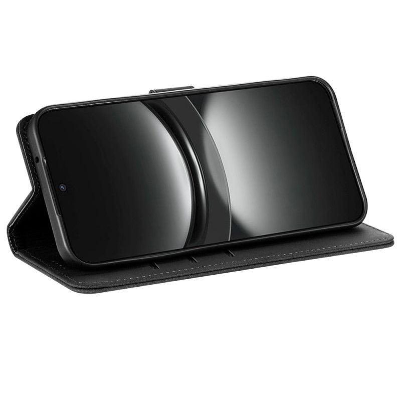 Lærdeksel Folio Deksel Oppo Reno 13 Pro 5g Mobildeksel Azns Skinneffekt