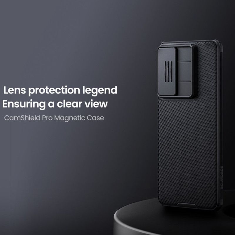 Deksel Samsung Galaxy S25 5g Edge Camshield Pro Med Skyvedeksel For Kamera Nillkin