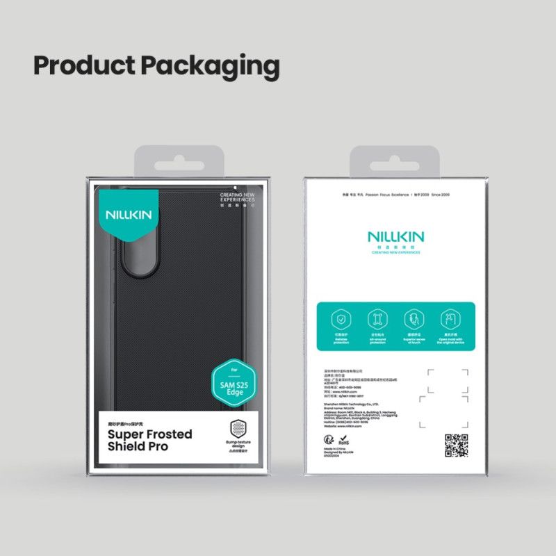 Deksel Samsung Galaxy S25 5g Edge Frosted Shield Pro Nillkin