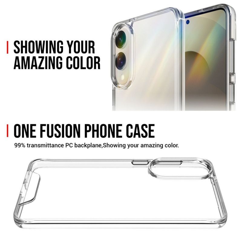 Deksel Samsung Galaxy S25 5g Edge Gjennomsiktig