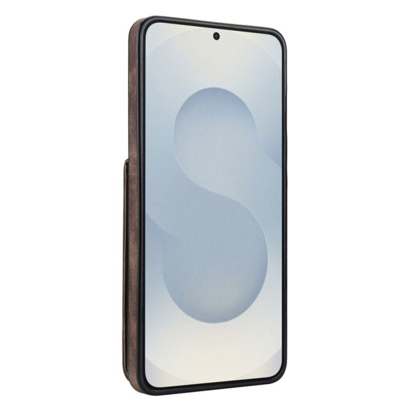 Deksel Samsung Galaxy S25 5g Edge Lommebok Med Glidelås Og Rfid-teknologi