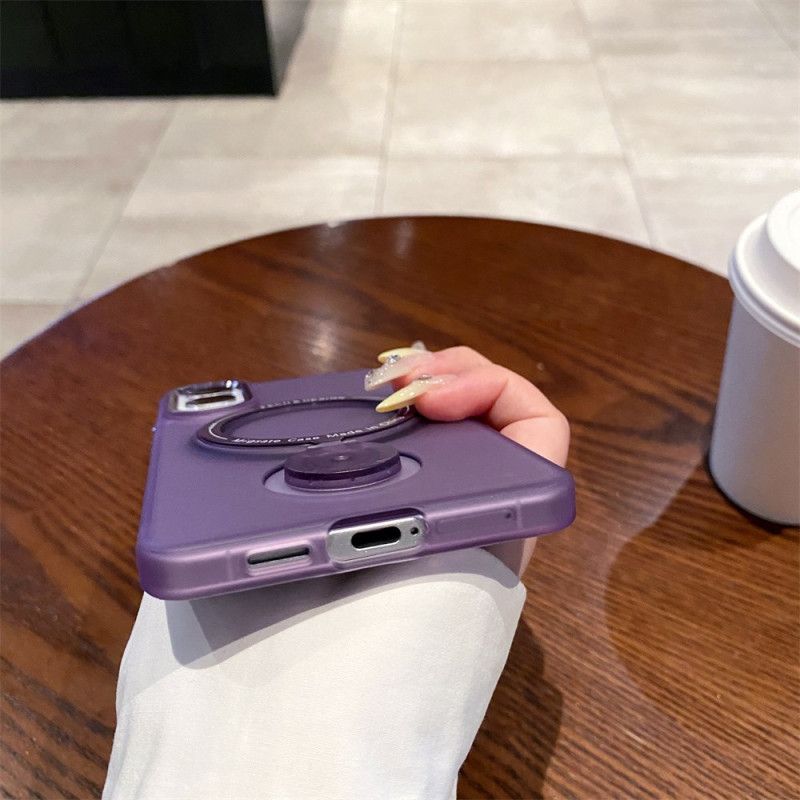 Deksel Samsung Galaxy S25 5g Edge Magsafe-kompatibel Med Frostet Overflate Beskyttelse Deksel