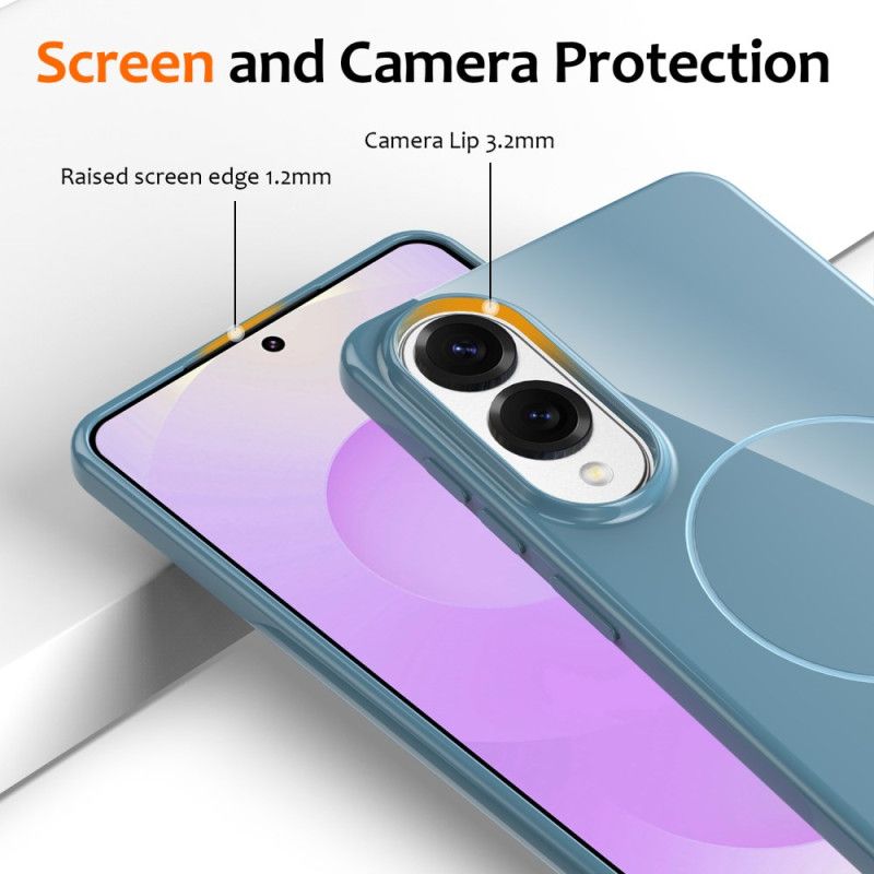 Deksel Samsung Galaxy S25 5g Edge Magsafe-kompatibel Med Snor