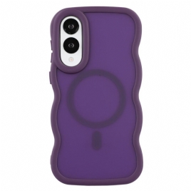 Deksel Samsung Galaxy S25 5g Edge Magsafe-kompatibel Ripple Beskyttelse Deksel