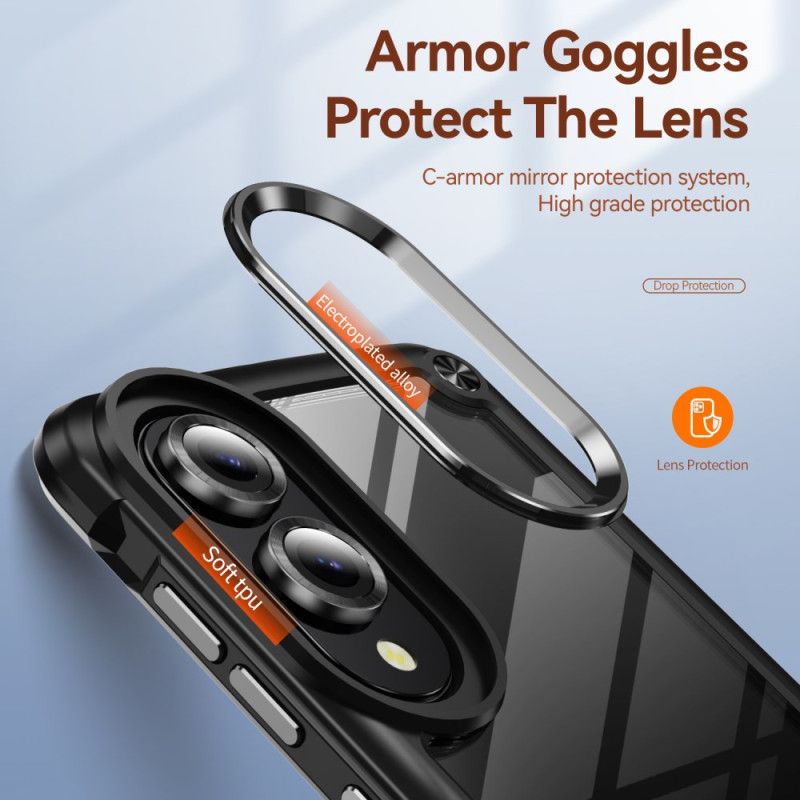 Deksel Samsung Galaxy S25 5g Edge Mobildeksel Hybridfarge