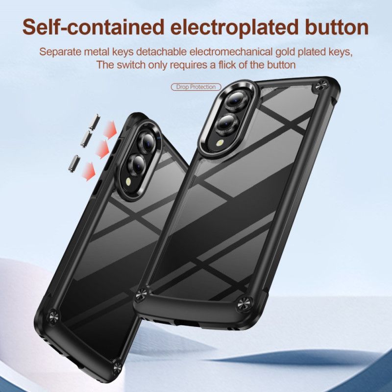 Deksel Samsung Galaxy S25 5g Edge Mobildeksel Hybridfarge