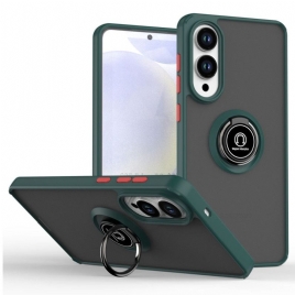 Deksel Samsung Galaxy S25 5g Edge Mobildeksel Støtsikker Ringholder