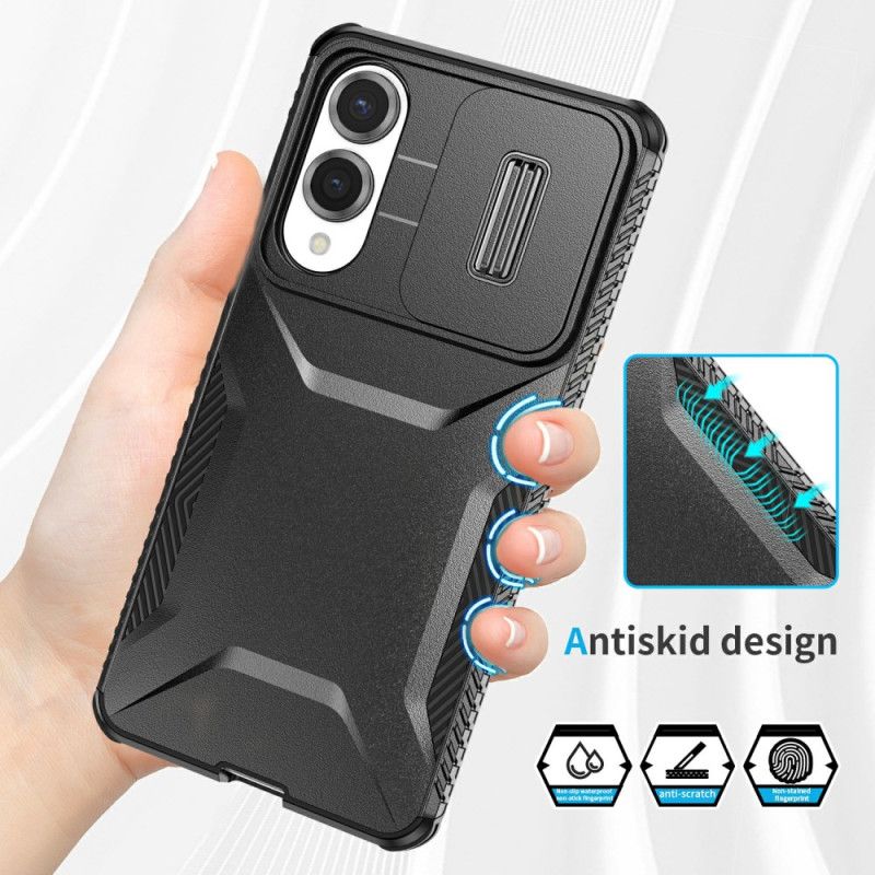 Deksel Samsung Galaxy S25 5g Edge Robust Metalleffekt