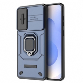 Deksel Samsung Galaxy S25 5g Edge Slitesterk Ring Med Linsebeskytter