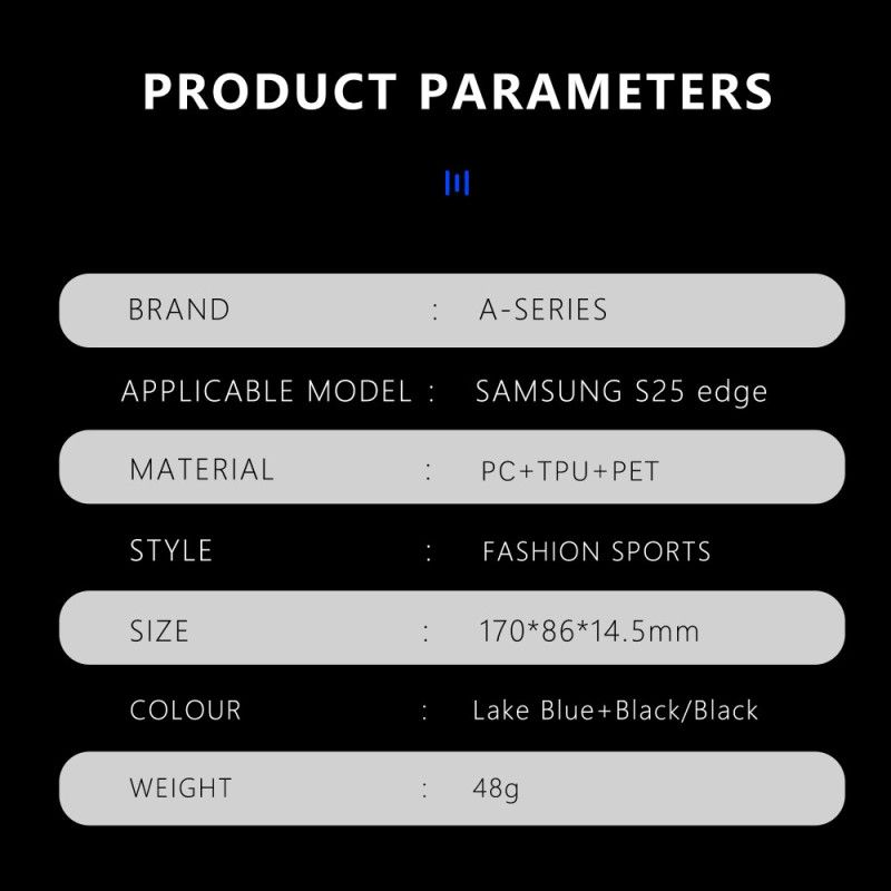 Deksel Samsung Galaxy S25 5g Edge Vanntett Magsafe Kompatibel Redpepper