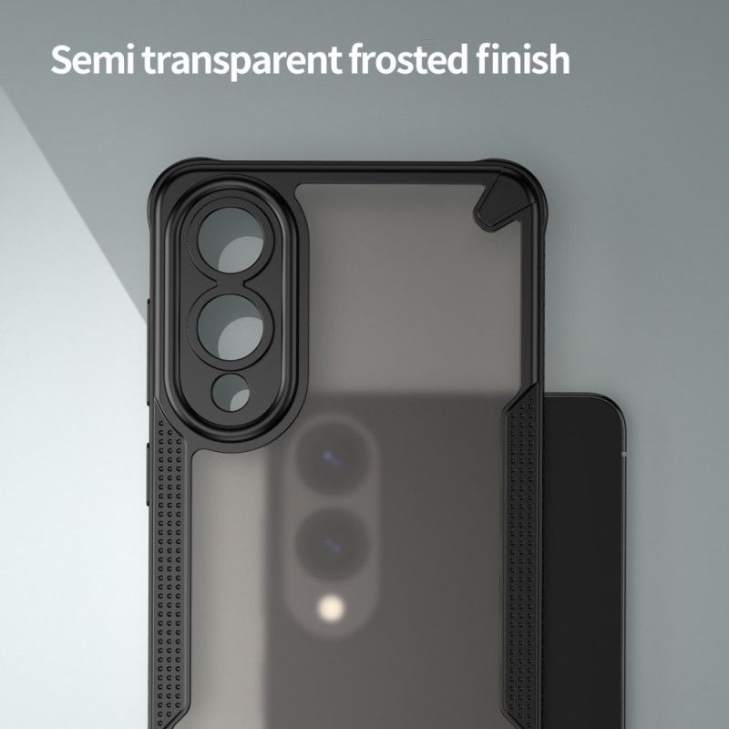 Deksel Til Samsung Galaxy S25 5g Edge Børstet Gjennomsiktig