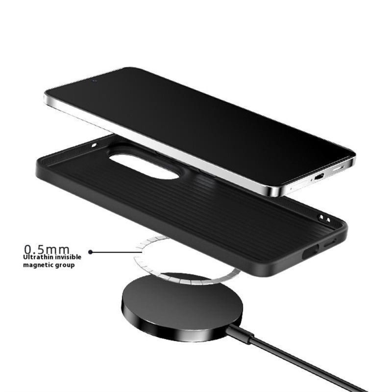 Deksel Til Samsung Galaxy S25 5g Edge Magsafe-kompatibel Ultratynn Deer