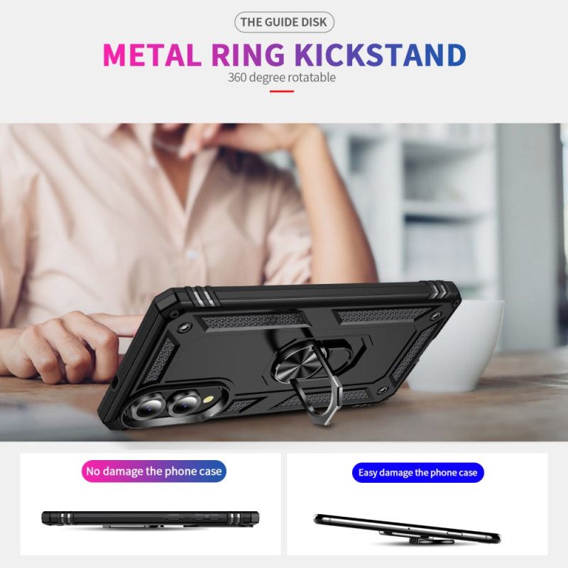 Deksel Til Samsung Galaxy S25 5g Edge Robust Med Stativ