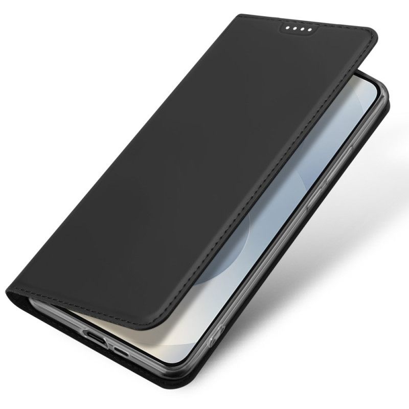 Folio Deksel Lær Samsung Galaxy S25 5g Edge Mobildeksel Dux Ducis Pro-seriens Deksel