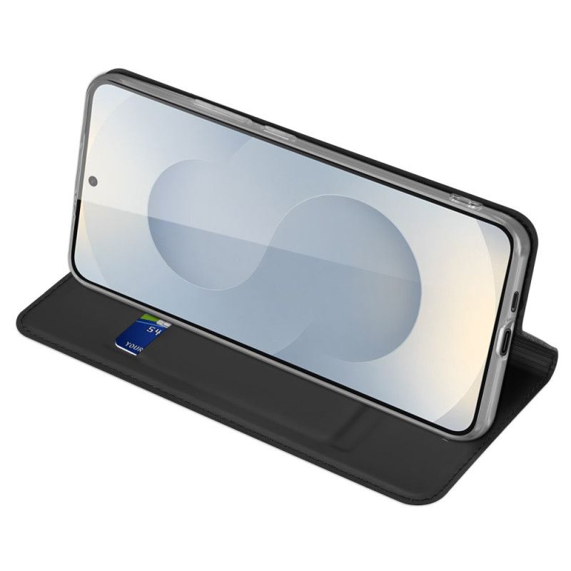 Folio Deksel Lær Samsung Galaxy S25 5g Edge Mobildeksel Dux Ducis Pro-seriens Deksel