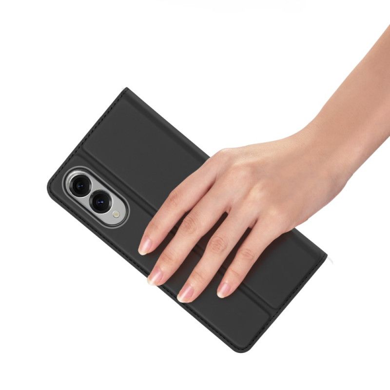 Folio Deksel Lær Samsung Galaxy S25 5g Edge Mobildeksel Dux Ducis Pro-seriens Deksel