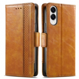 Folio Deksel Samsung Galaxy S25 5g Edge Caseneo Beskyttelse Deksel