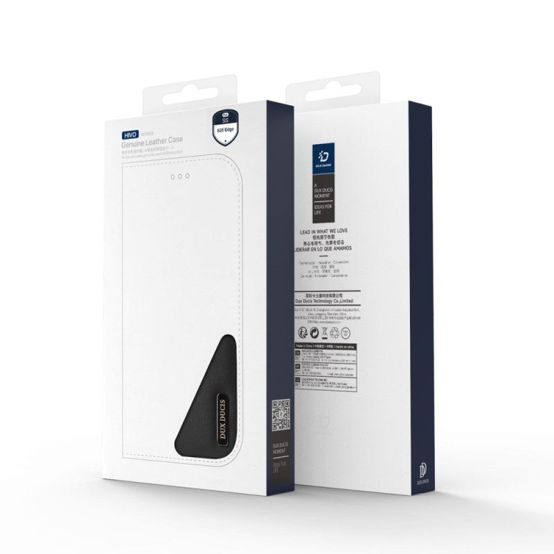 Folio Deksel Samsung Galaxy S25 5g Edge Hivo-serien Dux Ducis Beskyttelse Deksel