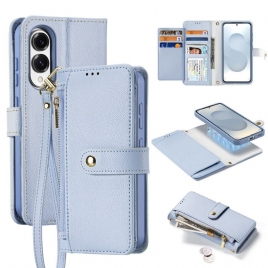 Folio Deksel Samsung Galaxy S25 5g Edge Lawa-serien Dux Ducis