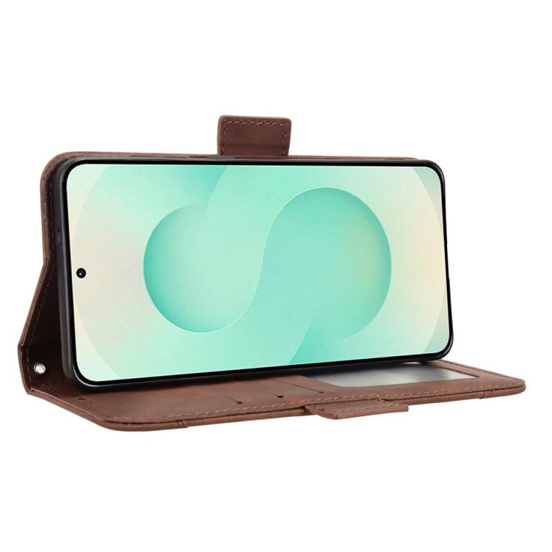 Folio Deksel Samsung Galaxy S25 5g Edge Multikort Beskyttelse Deksel