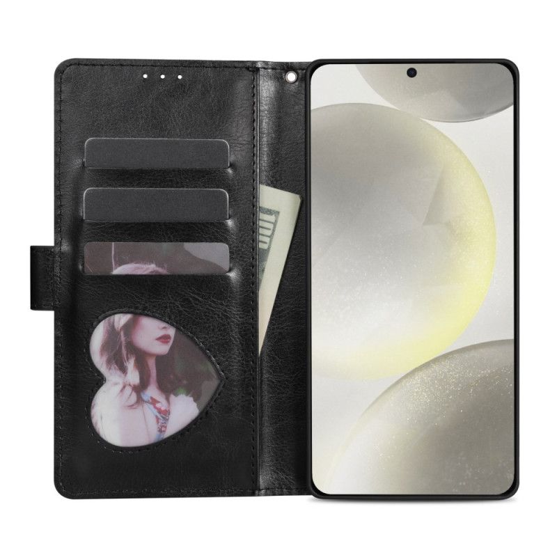 Folio Deksel Samsung Galaxy S25 5g Edge Paljettlommebok