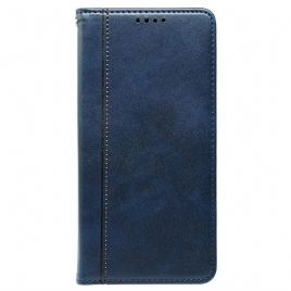 Folio Deksel Samsung Galaxy S25 5g Edge Premium Vintage Beskyttelse Deksel