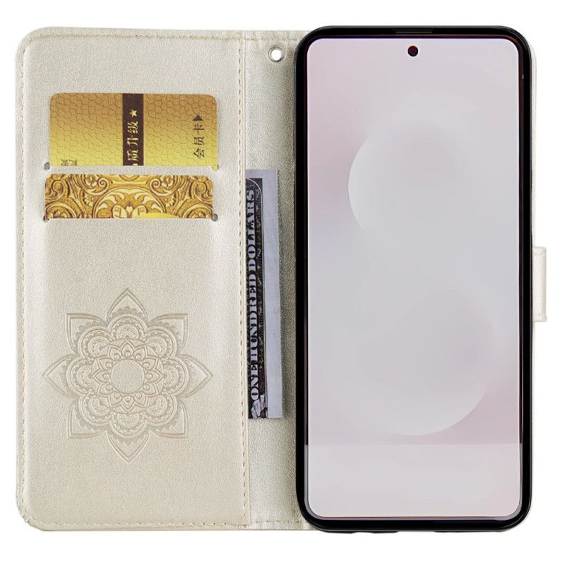 Folio Deksel Samsung Galaxy S25 5g Edge Ugle Og Sjarm Beskyttelse Deksel