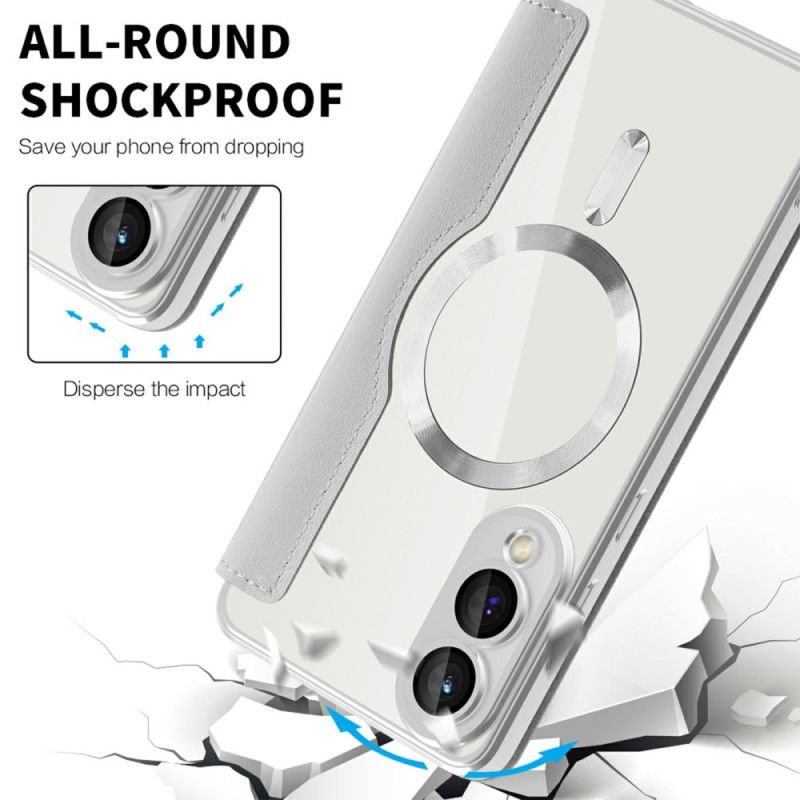 Folio Deksel Samsung Galaxy S25 5g Edge Vattert Magsafe-kompatibel