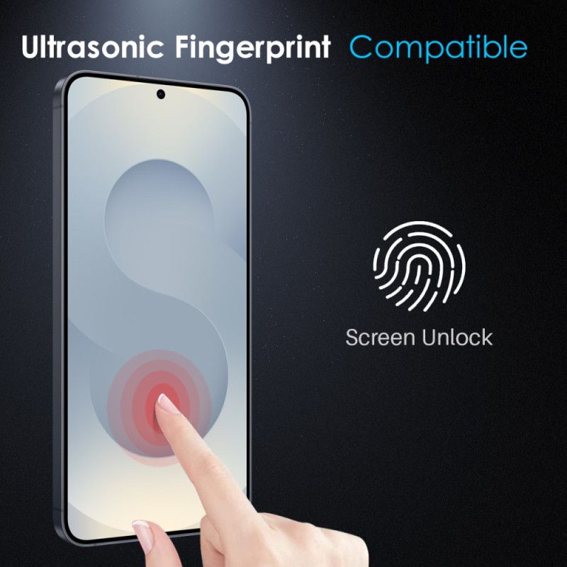 Heldekkende Skjermbeskytter I Herdet Glass Til Samsung Galaxy S25 Edge